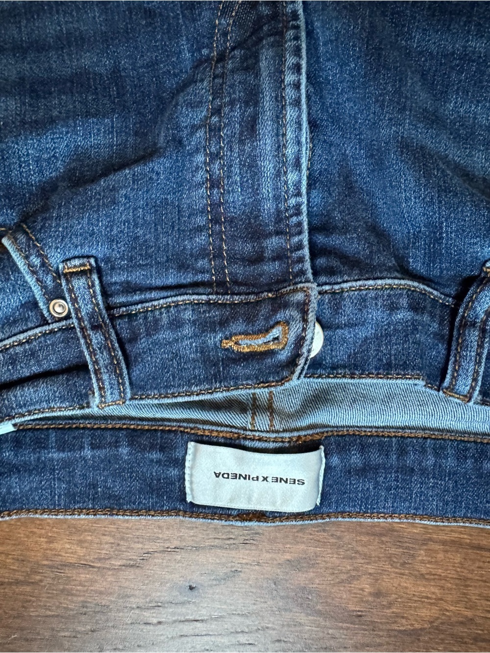 Sene x Pineda 32 Men's Dark Blue Denim Jeans